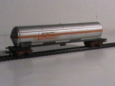 wagon citerne "pare soleil"HO JOUEF/GD WAGON GAZ BUTAGAZ PROPANE/BOGIES