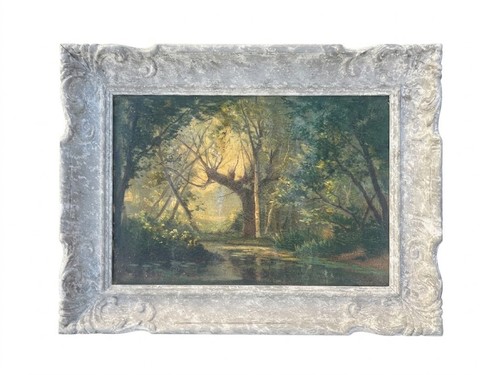 Tableau ancien paysage - tableau, de