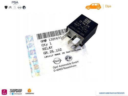 Relais multifonction opel - gm,