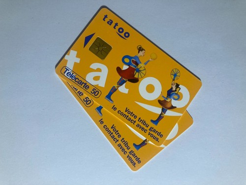 Lot telecartes tatoo - de, /