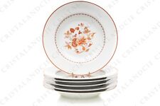Six assiettes creuses Mandalay par Bernardaud. Six soup plates Mandalay