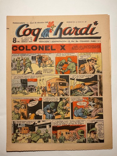 Coq hardi 4eme année - coq,