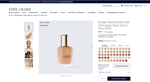 Fond teint estée - estée, lauder