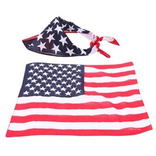  2 Pcs Bandana Drapeau Usa