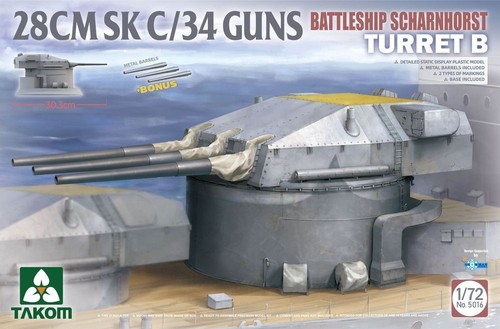 Takom tourelle canons de - takom, b,