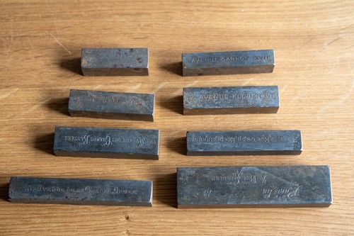 Lot tampons anciens - lot, en