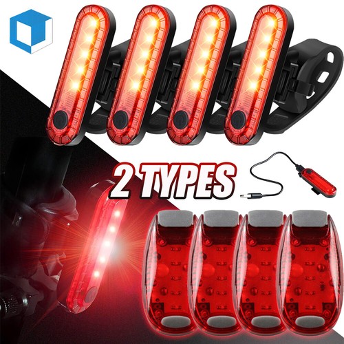 Led usb rechargeable bike tail - rechargeable,
