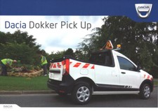 Catalogue brochure publicité prospectus RENAULT DACIA DOKKER Pick up (It_2014)