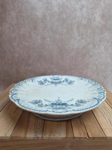 Compotier ancien terre fer - compotier,