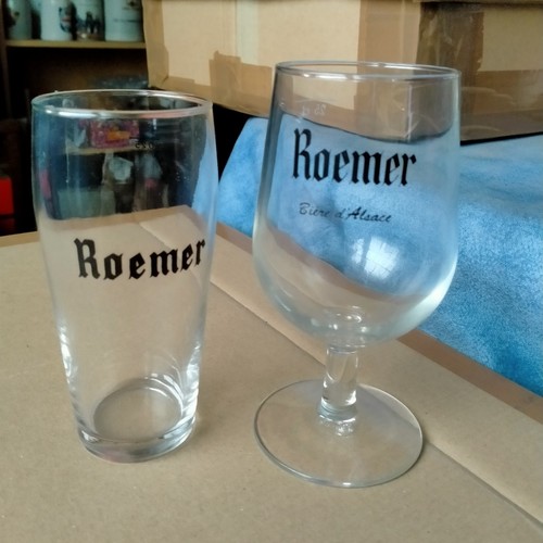 Verres biére roemer - 2, biére roemer