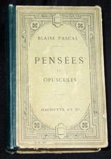 PENSÉES OPUSCULES BLAISE