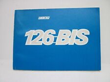 Manuel d'Entretien  : FIAT 126 BIS de 1988 - Néerlandais