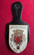 insigne de pompiers,pucelle,Sapeurs pompiers de Saint Mars la Jaille (2i)