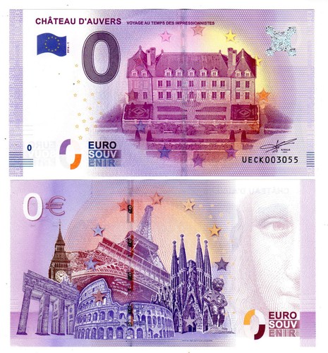 France zero euro souvenir - zero, 0
