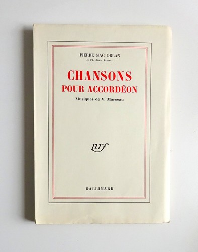 Pierre mac orlan chansons - ,
