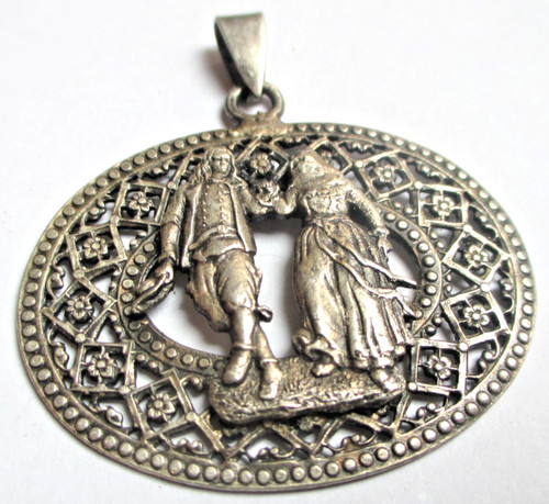 Ancien magnifique pendentif - , en