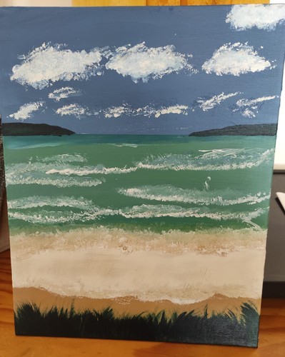 Tableau peinture acrylique sur - acrylique,