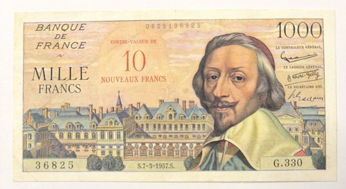 Billet banque 1000 - billet,