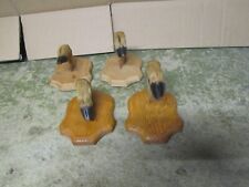 4 PATERE PORTE MANTEAU PATTE D'ANIMAL CERF OU LAPIN ???