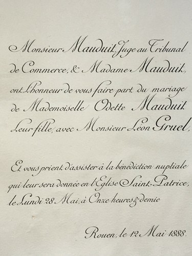 Odette mauduit leon gruel - odette,