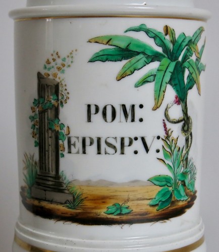 Pom episp ancien pot bocal - episp,