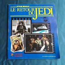 PANINI ALBUM -STAR WARS - LE RETOUR DU JEDI  (1983) INCOMPLET -172/180- OCCASION