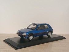 PEUGEOT 205 1.9 GTI LE MANS MIAMI BLUE 1991 1/18 OTTOMOBILE OT1153