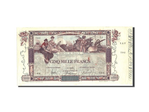 Billet france 5000 francs - 5000, 5