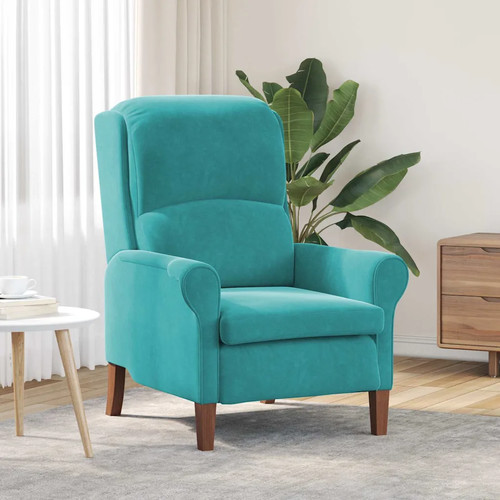Fauteuil velours moderne - velours, en