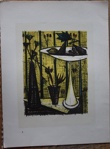 Bernard buffet lithographie - bernard,