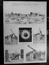 SIDEROSTAT SPECTROSCOPE ECLIPSE ASTRONOMIE ASTRONOMY print gravure 1893 