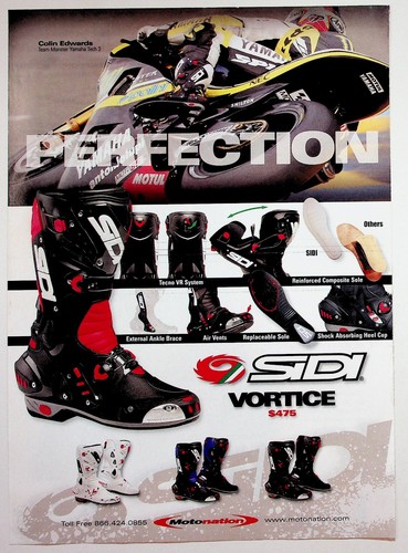Sidi vortice motorcycle boots - vortice,