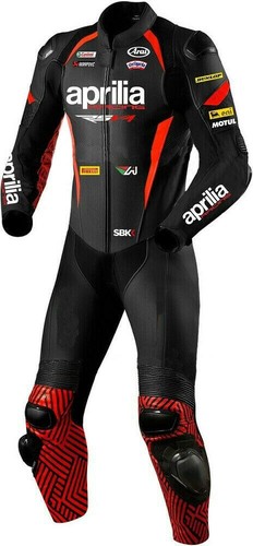 Moto combinaison cuir - , aprilia