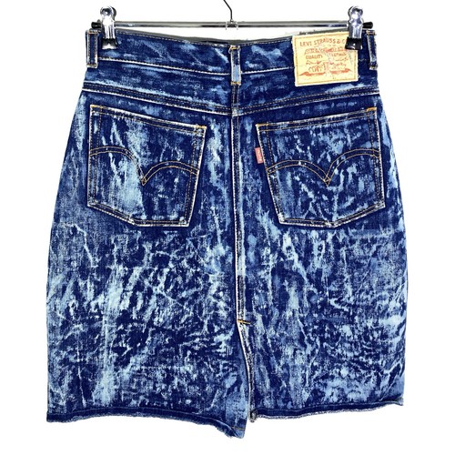 Rare jupe jean vintage - jupe, en