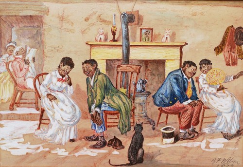 Wiber dessin aquarelle - g.j.,