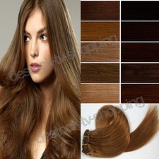 KIT EXTENSIONS A CLIPS CHEVEUX 100% NATURELS QUALITE REMY 46 cm 