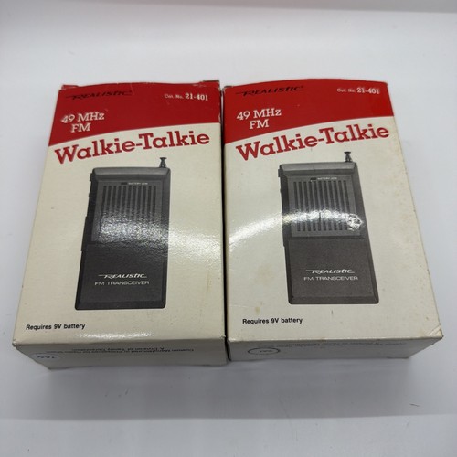 Vintage realistic walkie - realistic,