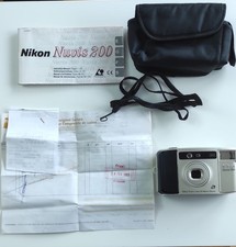 Appareil photo argentique compact Nikon Nuvis 200 APS objectif zoom 24-80 mm mac