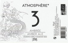 Etiquette bière DOMAS Tatiana festival BD Cousance 2023 (Spirits of Scotland