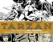 TARZAN THE COMPLETE RUSS MANNING HARD COVER 2 VO EN EXCELLENT ÉTAT 