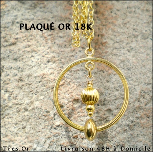 Collier neuf chaine plaquée - chaine,