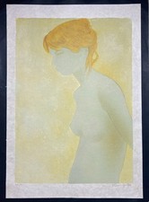 Alain BONNEFOIT "La beauté dans un rêve" Lithographie signée et numérotée