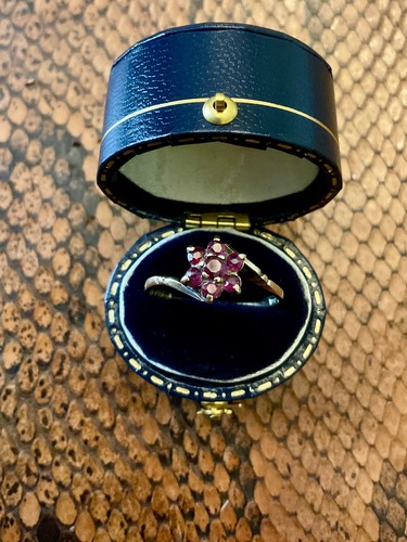 Ancienne bague carats 6 - 9,