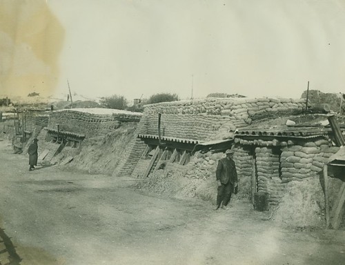 Wwi dugouts roadside - wwi, on