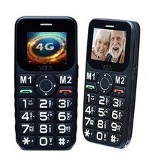 Téléphone 4G à Gros Boutons pour Personnes âgées | 4G LTE débloqué | Volume a...