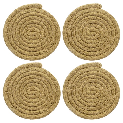 Round braided kitchen table - 4,