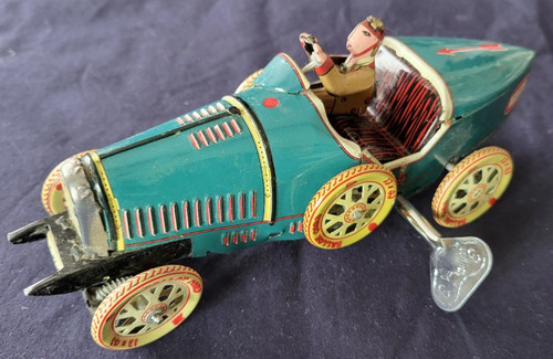 Jouet tole mecanique - tole, retro