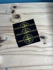 Patch logo noir boutons badge