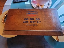 RARE 1950 VALISE EN BOIS TEST