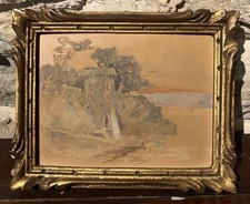 Rare peinture miniature sur
